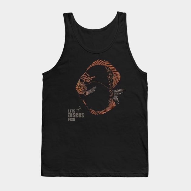 Discus Fish Tank Top by JERRYVEE66